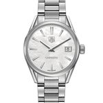 TAG Heuer Carrera Lady WBK1318.BA0652 (2023) - White dial 36 mm Steel case (1/3)