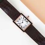 Cartier Tank Solo W5200024 (2017) - Silver dial 31 mm Rose Gold case (1/8)