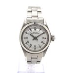 Rolex Oyster Perpetual 6618 (1972) - Wit wijzerplaat 26mm Staal (4/5)