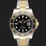 Rolex Submariner Date 116613LN (2014) - Zwart wijzerplaat 40mm Goud/Staal (3/8)