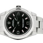 Rolex Oyster Perpetual 31 177200 (2011) - Black dial 31 mm Steel case (4/6)