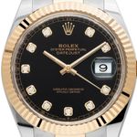 Rolex Datejust 41 126333 (2022) - Black dial 41 mm Gold/Steel case (1/6)