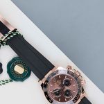Rolex Daytona 126515LN (2025) - Bruin wijzerplaat 40mm Roségoud (3/8)