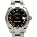 Rolex Datejust 31 278240 (2022) - Zwart wijzerplaat 31mm Staal (1/8)