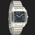 Cartier Santos WSSA0063 (2025) - Blue dial 35 mm Steel case (4/8)