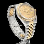 Rolex Datejust 36 16233G (1994) - 36mm Goud/Staal (6/8)