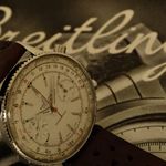 Breitling Chronomat 808 (1962) - Champagne wijzerplaat 37mm Staal (1/8)