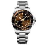 Longines HydroConquest L3.790.4.66.6 (2024) - Bruin wijzerplaat 41mm Staal (1/1)