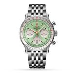 Breitling Navitimer AB0139211L1A1 (2025) - Green dial 41 mm Steel case (1/1)