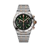 Breitling Chronomat 42 UB0134131L1U1 (2025) - Groen wijzerplaat 43mm Goud/Staal (1/1)