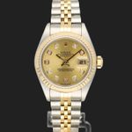 Rolex Lady-Datejust 79173 (2001) - Champagne dial 26 mm Gold/Steel case (2/8)