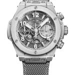 Hublot Big Bang 441.NX.4210.RX.HEC22 (2026) - Zilver wijzerplaat 42mm Titanium (1/1)