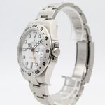 Rolex Explorer II 216570 (2015) - Wit wijzerplaat 42mm Staal (4/8)