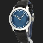 Ming Unknown 17.09 (2022) - Blue dial 38 mm Steel case (1/8)