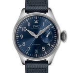 IWC Big Pilot IW501019 (2024) - Blauw wijzerplaat 46mm Titanium (1/1)