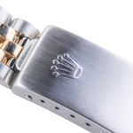 Rolex Datejust 31 68273 (1988) - Blue dial 31 mm Gold/Steel case (7/8)