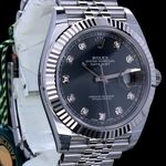 Rolex Datejust 41 126334 (2023) - Grey dial 41 mm Steel case (7/8)