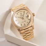 Rolex Day-Date 1803 (1974) - Champagne dial 36 mm Yellow Gold case (2/8)