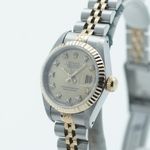 Rolex Lady-Datejust 69173 (1990) - Champagne dial 26 mm Gold/Steel case (4/8)