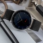 NOMOS Tetra 446 (Onbekend (willekeurig serienummer)) - Groen wijzerplaat 30mm Staal (2/8)