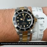 Rolex Submariner Date 16803 (1984) - 40mm Goud/Staal (5/8)