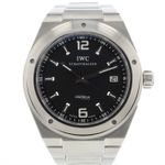 IWC Ingenieur Automatic IW322701 (Onbekend (willekeurig serienummer)) - Zwart wijzerplaat 43mm Staal (1/6)