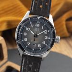 TAG Heuer Autavia WBE5114.EB0173 (Unknown (random serial)) - Black dial 42 mm Steel case (3/8)