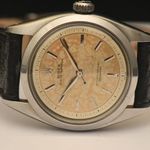 Rolex Oyster Perpetual 6580 (1955) - Zilver wijzerplaat 34mm Staal (3/8)