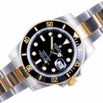 Rolex Submariner Date 116613LN (2017) - Black dial 40 mm Gold/Steel case (1/8)