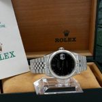 Rolex Datejust 36 16234 (2002) - Zwart wijzerplaat 36mm Staal (3/7)