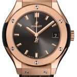 Hublot Classic Fusion Racing Grey 581.OX.7081.LR (2024) - Grey dial 33 mm Rose Gold case (3/3)