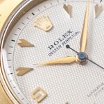 Patek Philippe Pagoda 5500 (1969) - Silver dial 34 mm Yellow Gold case (2/8)