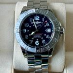 Breitling Superocean A1736006.B909 (2009) - Zwart wijzerplaat 42mm Staal (2/7)