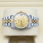 Rolex Datejust 31 68273 (1994) - Champagne wijzerplaat 31mm Goud/Staal (5/6)