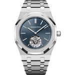 Audemars Piguet Royal Oak Tourbillon 26670ST.OO.1240ST.02 (2025) - Blue dial 39 mm Steel case (1/1)