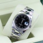 Rolex Datejust 36 116200 (Onbekend (willekeurig serienummer)) - Zwart wijzerplaat 36mm Staal (3/8)