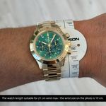 Zenith Chronomaster Sport 30.3100.3600/56.M3100 (2024) - Green dial 41 mm Yellow Gold case (3/8)