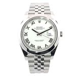 Rolex Datejust 41 126300 (2019) - White dial 41 mm Steel case (2/8)