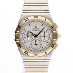 Omega Constellation 1242.30.00 (2010) - Silver dial 39 mm Gold/Steel case (8/8)