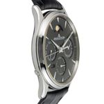 Jaeger-LeCoultre Master Ultra Thin Perpetual Q1308470 (Onbekend (willekeurig serienummer)) - Zwart wijzerplaat 39mm Staal (7/8)