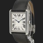 Cartier Tank Solo WSTA0028 (Onbekend (willekeurig serienummer)) - Wit wijzerplaat 35mm Staal (1/8)
