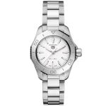 TAG Heuer Aquaracer Lady WBP1411.BA0622 (2023) - Grey dial 30 mm Steel case (1/5)