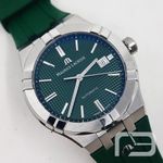 Maurice Lacroix Aikon AI6008-SS00F-630-D (Unknown (random serial)) - Blue dial 42 mm Steel case (2/8)