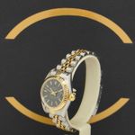 Rolex Lady-Datejust 79173 (1999) - Black dial 26 mm Gold/Steel case (2/7)