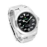 Rolex Air-King 126900 (2022) - Black dial 40 mm Steel case (3/5)