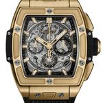 Hublot Spirit of Big Bang 642.VX.0130.RX (2024) - Transparent dial 42 mm Yellow Gold case (1/1)