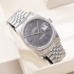 Rolex Datejust 36 16220 (1991) - Grijs wijzerplaat 36mm Staal (1/7)