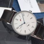 NOMOS Tangente Gangreserve 131 (2010) - White dial 35 mm Steel case (2/8)