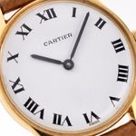 Cartier Vintage Unknown (1970) - White dial 31 mm Yellow Gold case (1/7)
