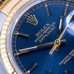Rolex Datejust 36 16233 (1996) - Blue dial 36 mm Gold/Steel case (2/7)